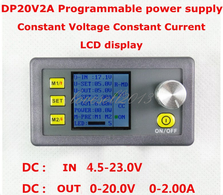 DP50V5A DP20V2A Constant Voltage Programmable Step-down Digital Power Supply