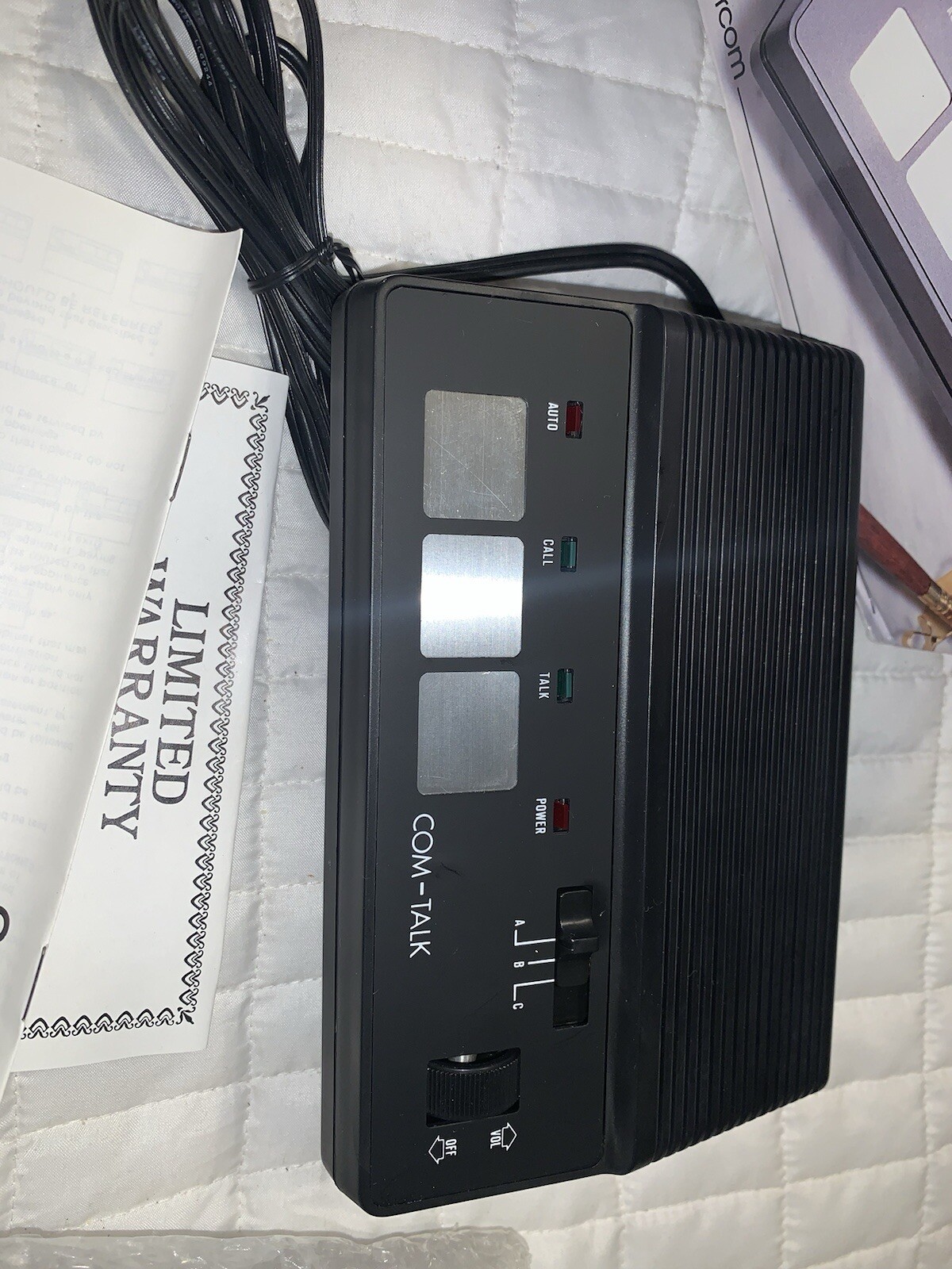 Vtg COM-TALK FM WIreless Intercom Model: GEE-825 - Old Stock Openbox