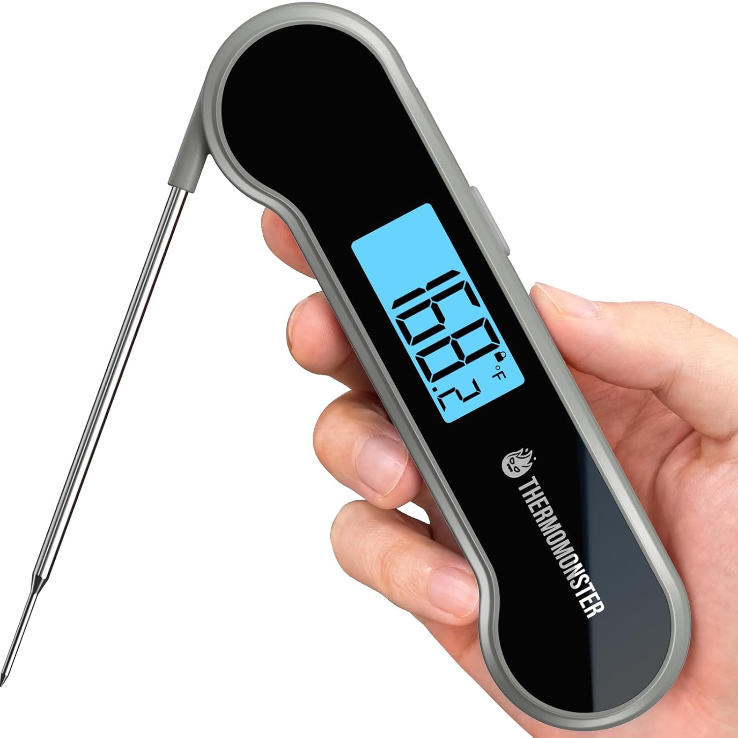 0.5 Sec Instant Read Meat Thermometer Digital with ±0.5℉ Precision, Food Thermom