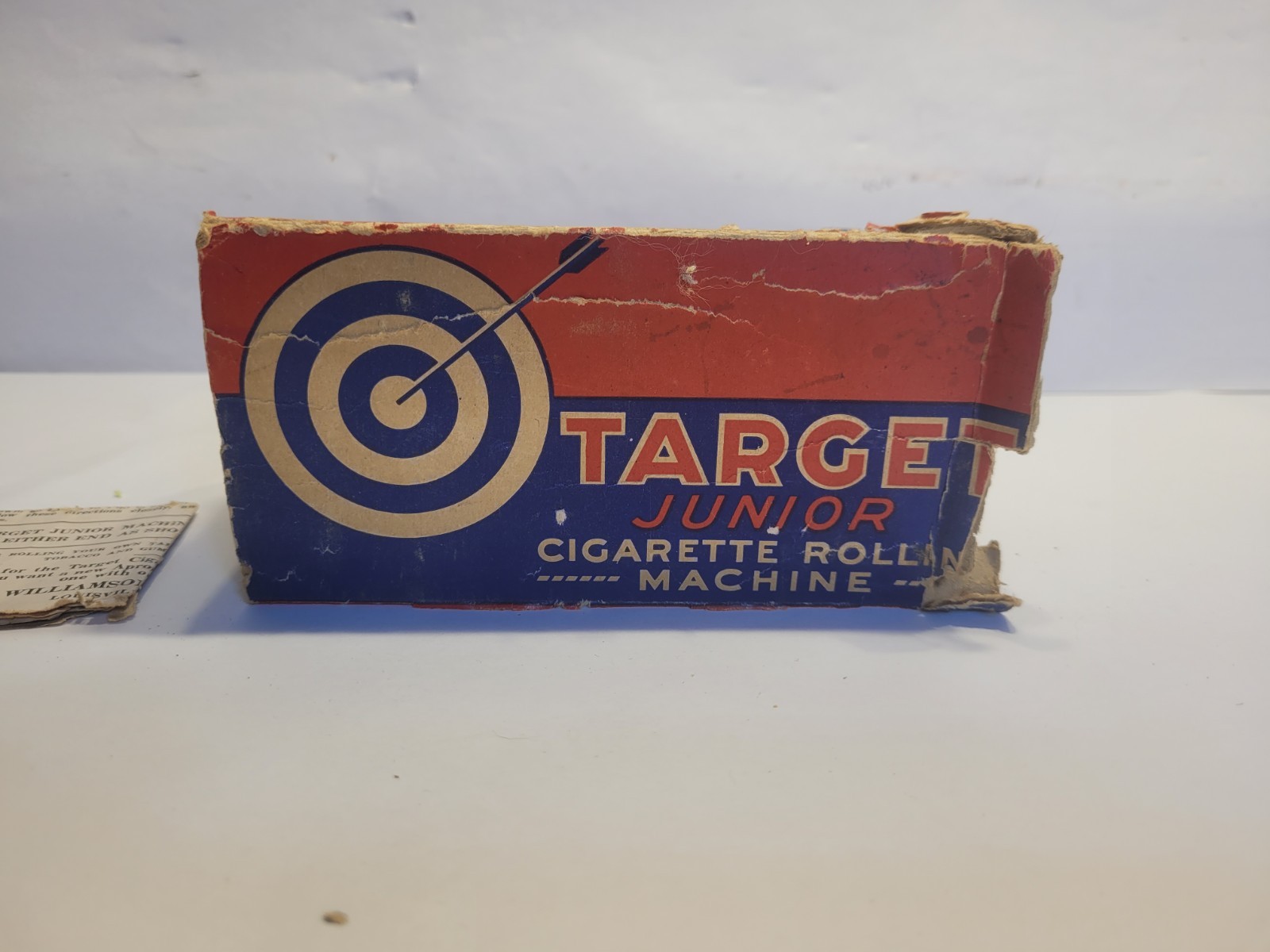 Vintage Target Junior Cigarette Roller with Original Box & Instructions Tobacco
