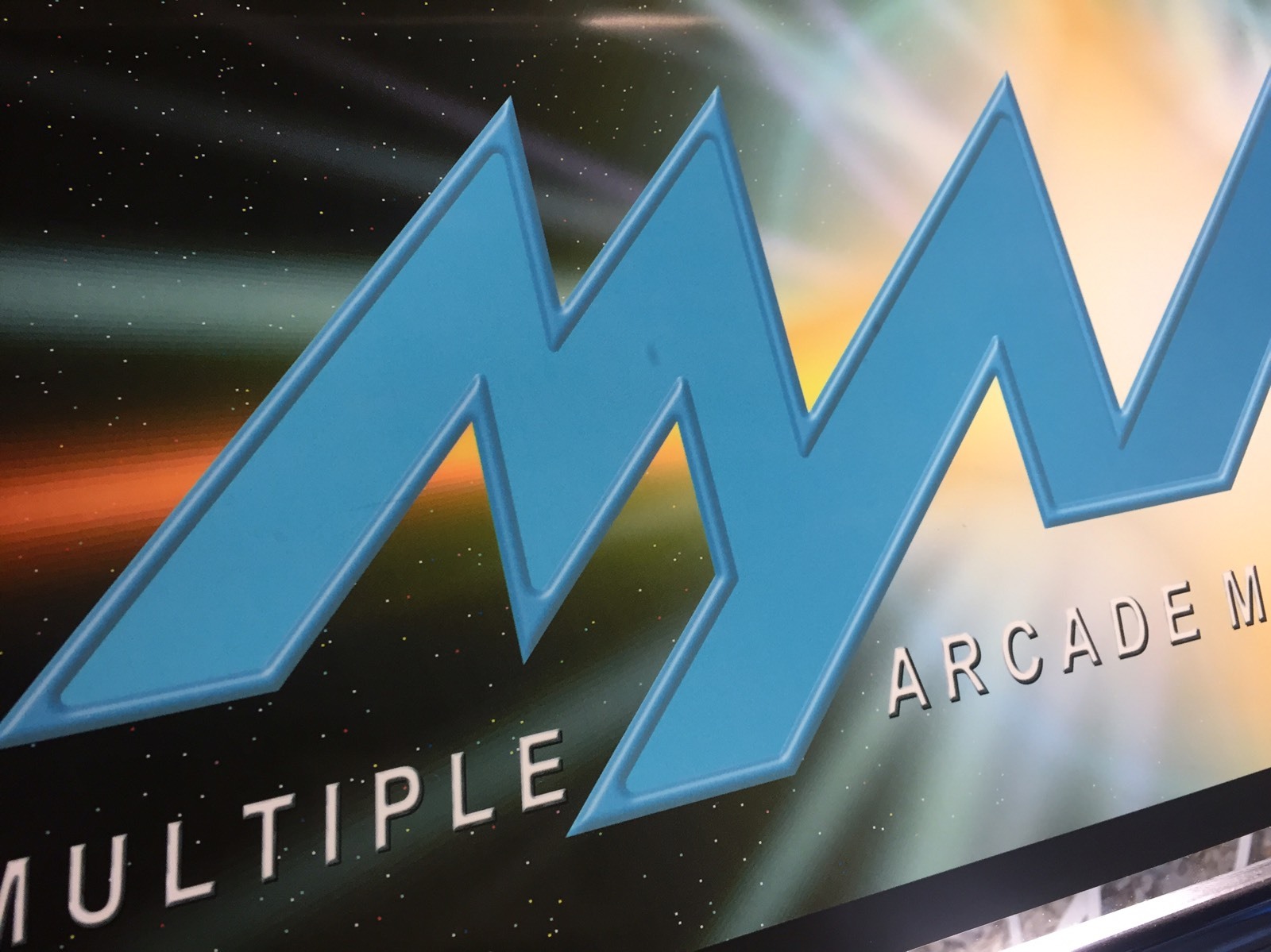 Mame Arcade Marquee 26"x8"