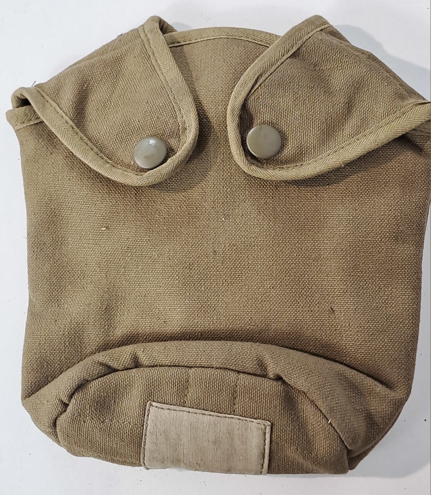 Genuine Surplus French 1960's Vintage Water Bottle Cover Insulated Wool 1597
