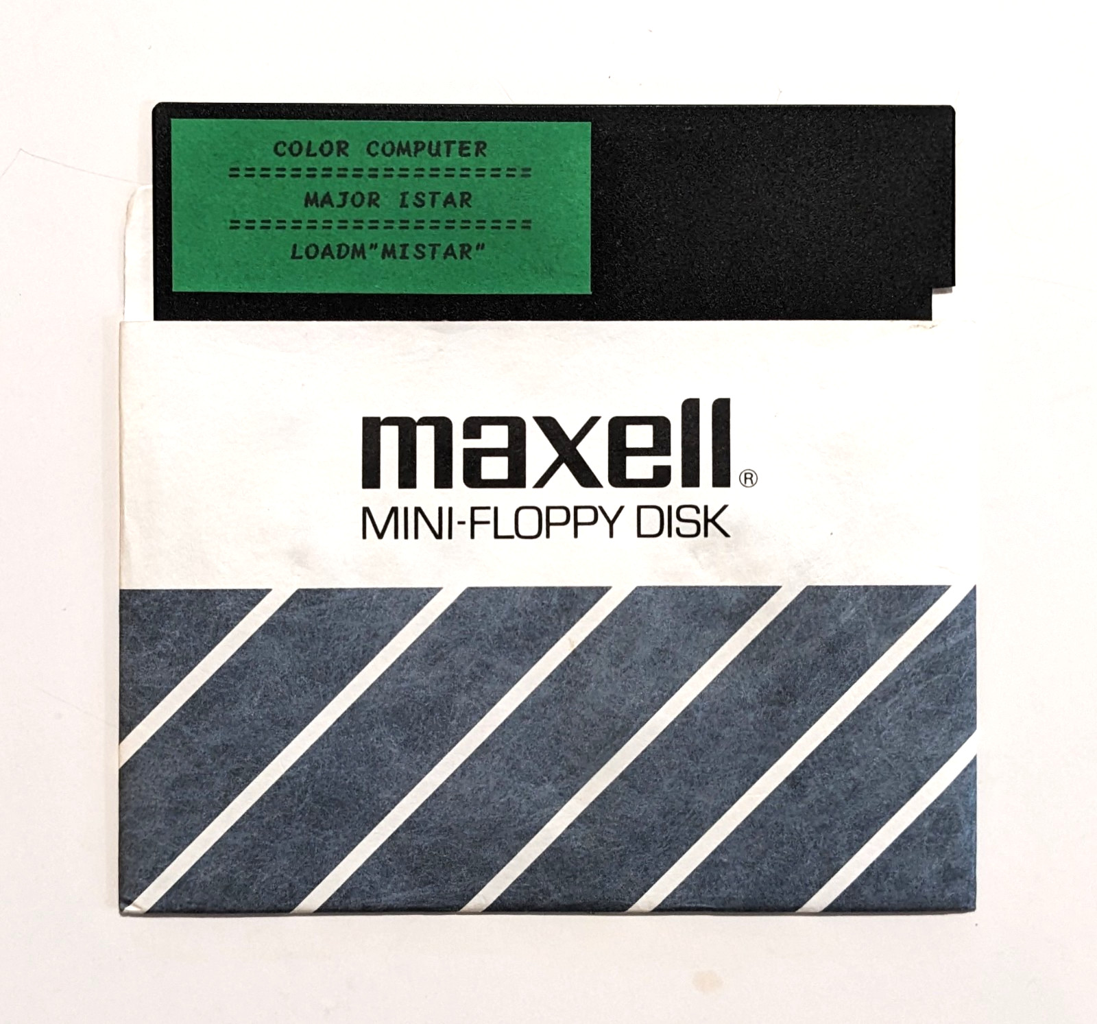 Major Istar adventure game disk for TRS-80 Color Computer & TDP 100 - tested