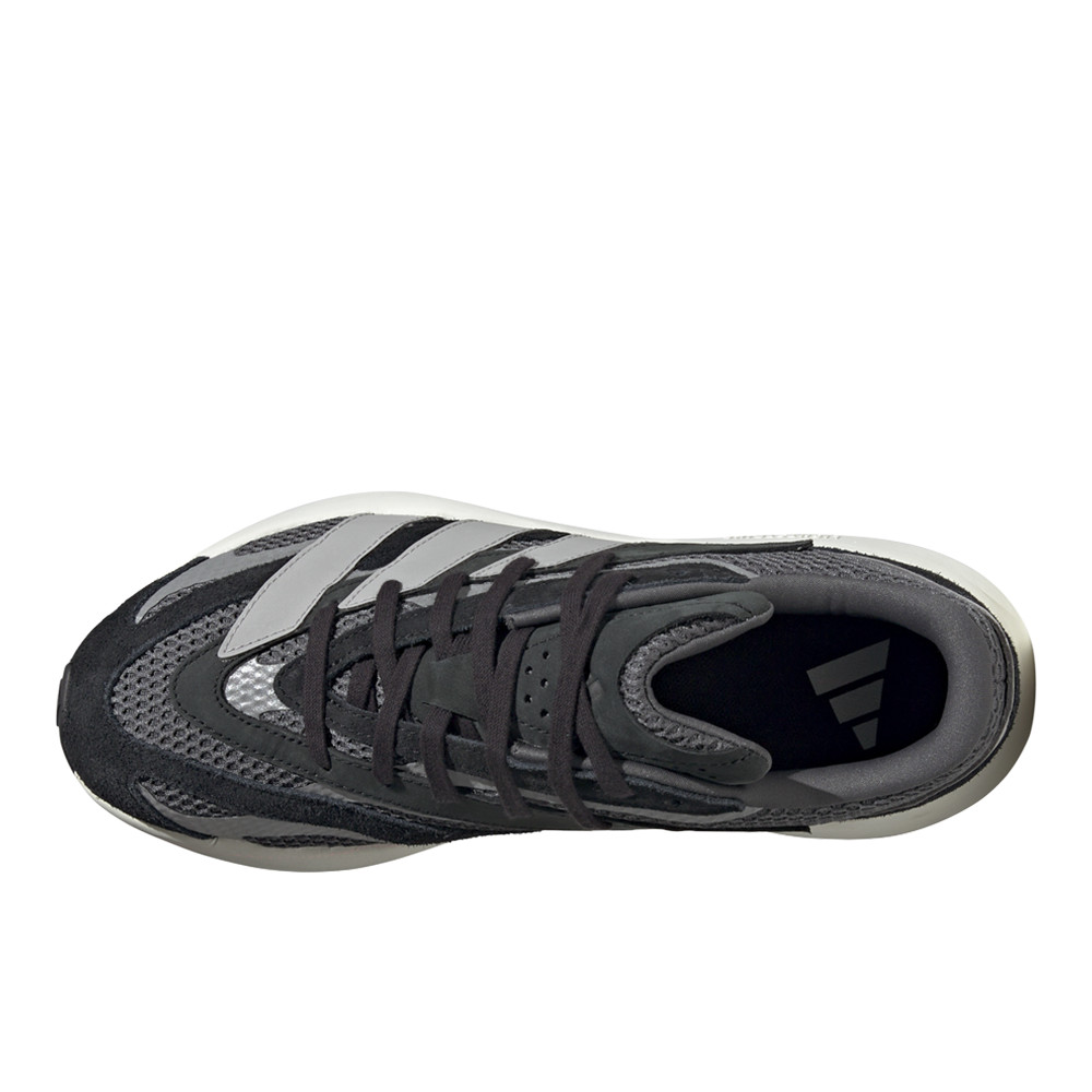adidas Lightblaze Lace Up Mens Black, Grey Sneakers Casual Shoes JH6943-A