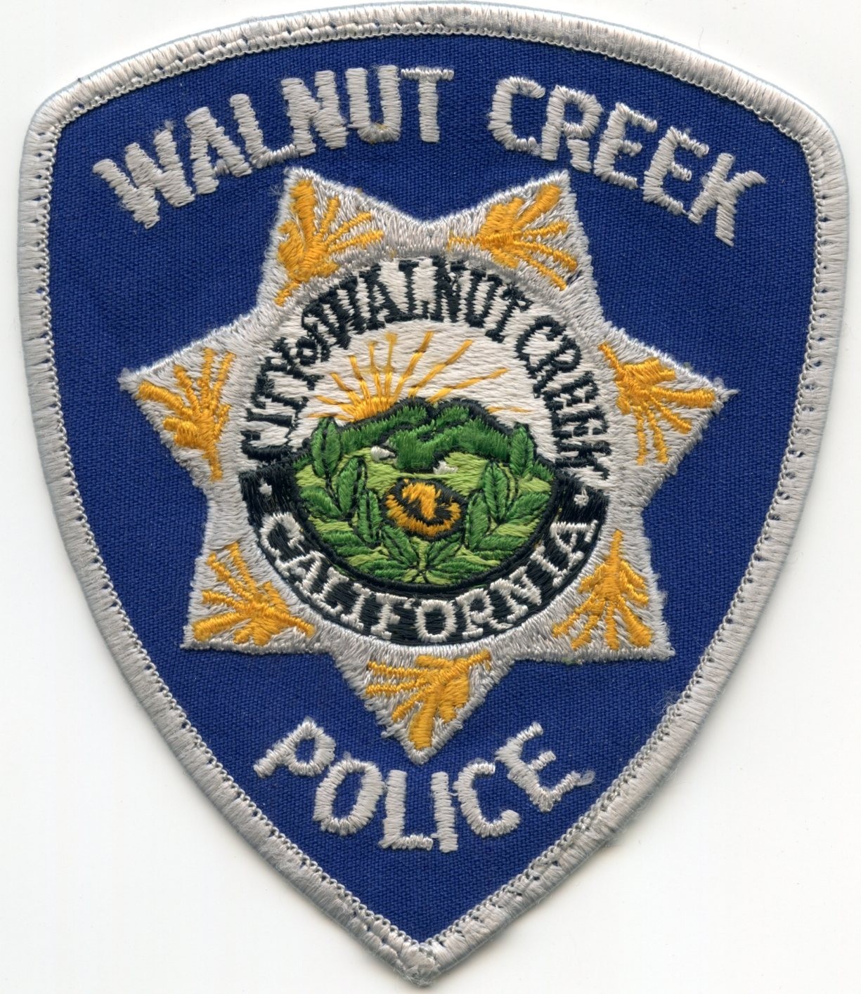 WALNUT CREEK CALIFORNIA POLICE PATCH
