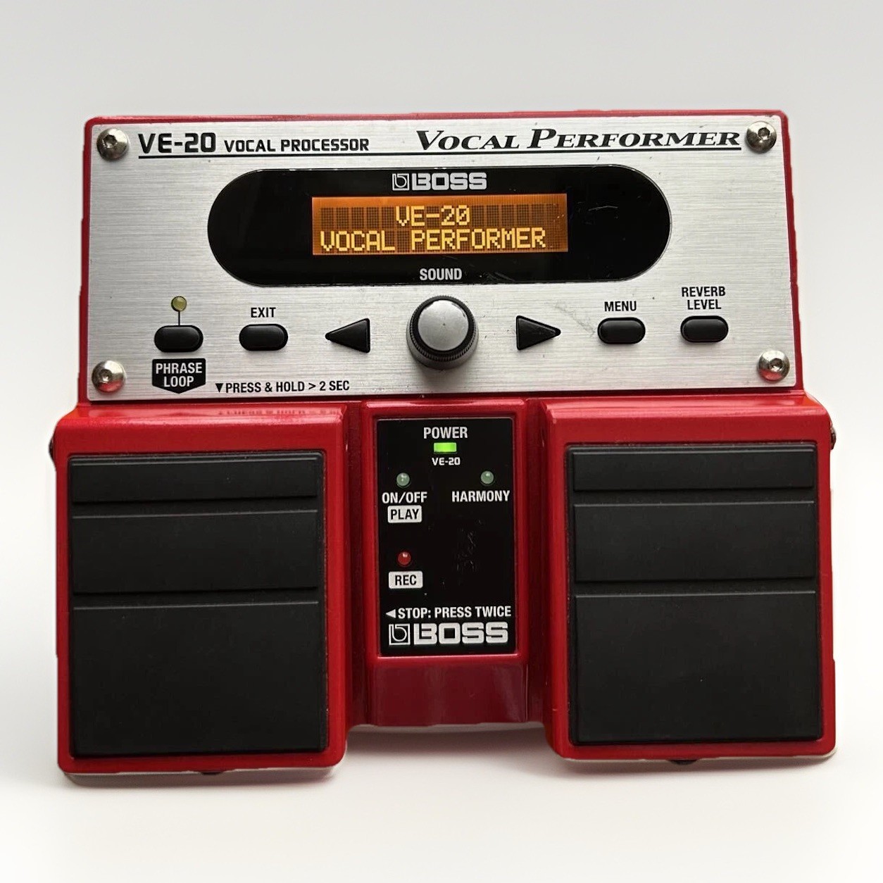BOSS VE-20 Vocal Effects Processor Pedal Used Tested