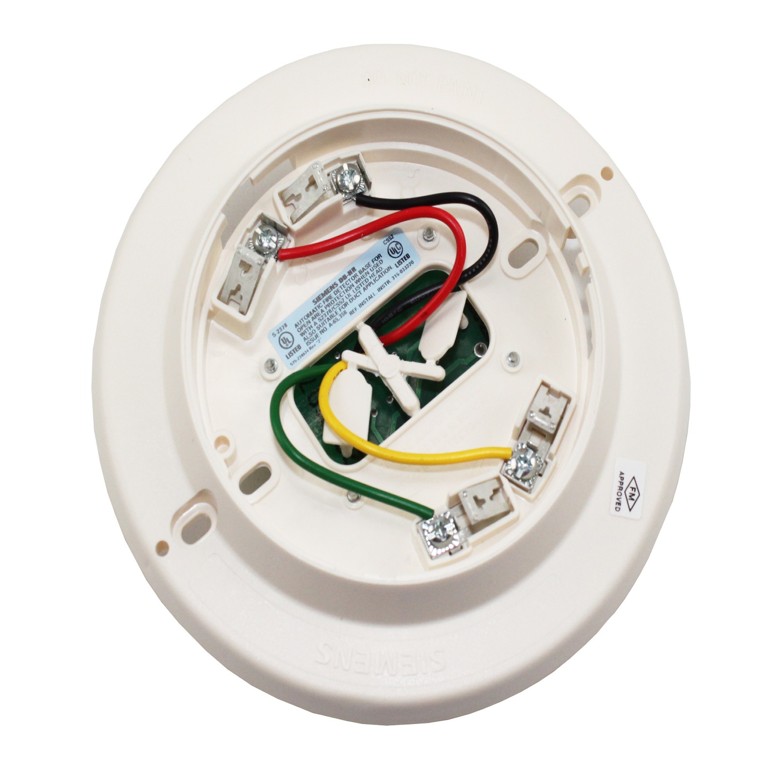SIEMENS DB-HR FIRE ALARM SMOKE DETECTOR RELAY BASE 500-033220 NIB!