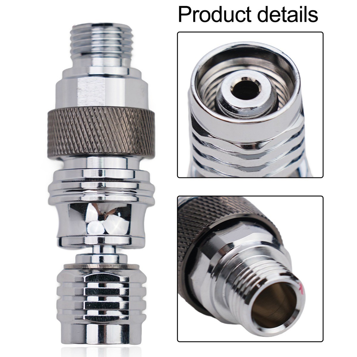 For Chrome Plated Copper Diving Full Face Second Stage Adjuster Quick Connect