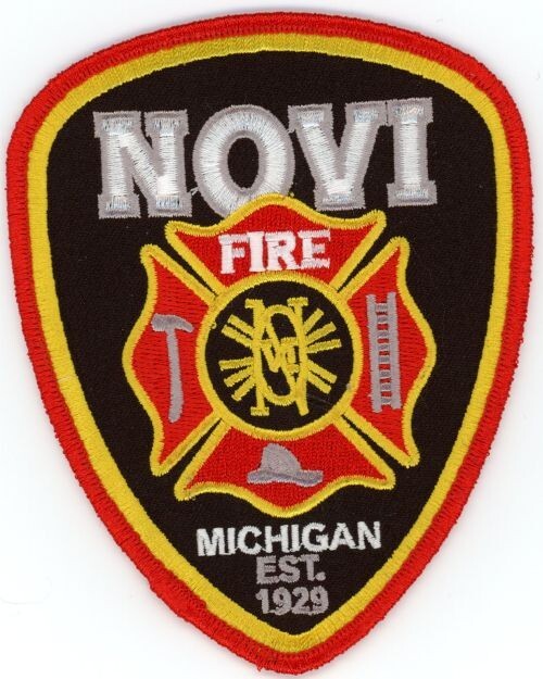 MICHIGAN MI NOVI FIRE DEPARTMENT NICE SHOULDER PATCH POLICE SHERIFF