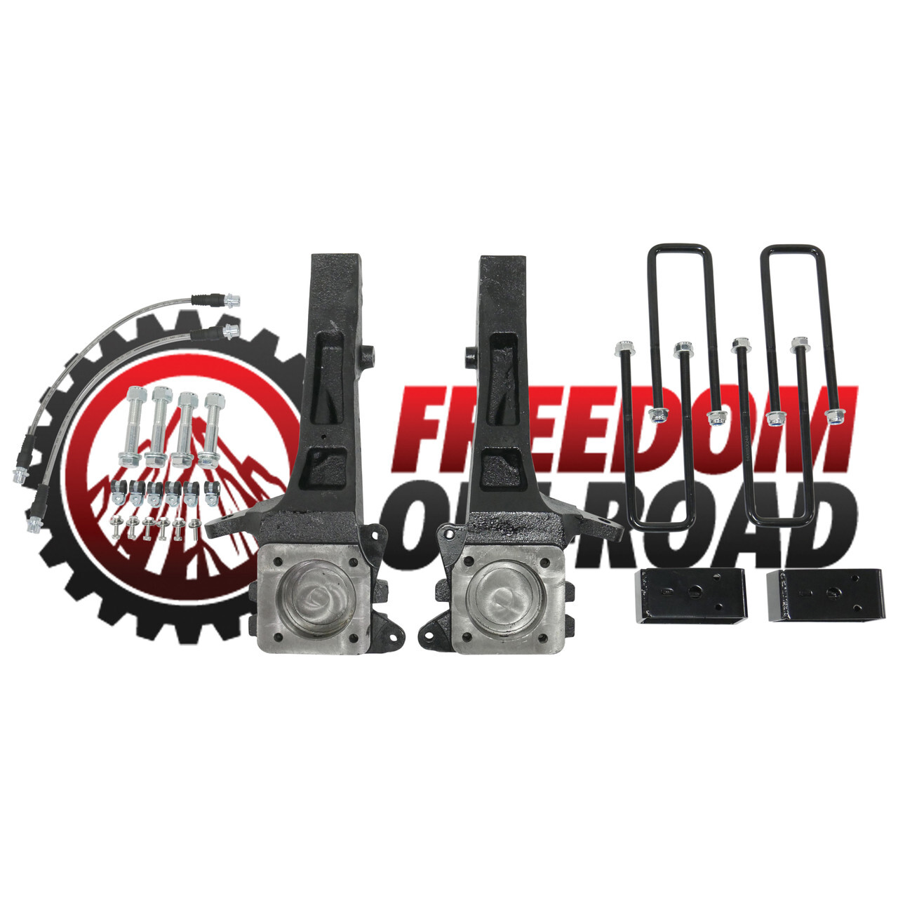 Freedom Offroad 4" Front / 3" Rear Lift Kit For 05-23 Toyota Tacoma