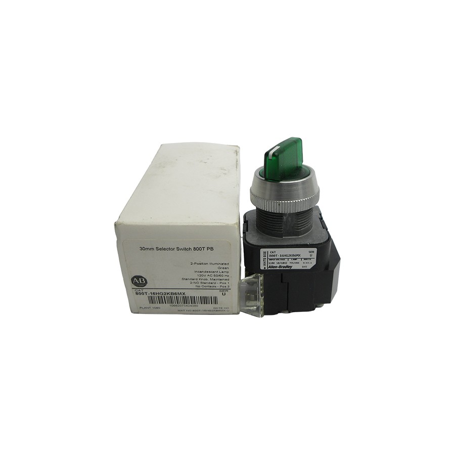 INDUSTRIAL SPARE PART 800T-16HG2KB6MX SER. U 120VAC (WH) NSMP