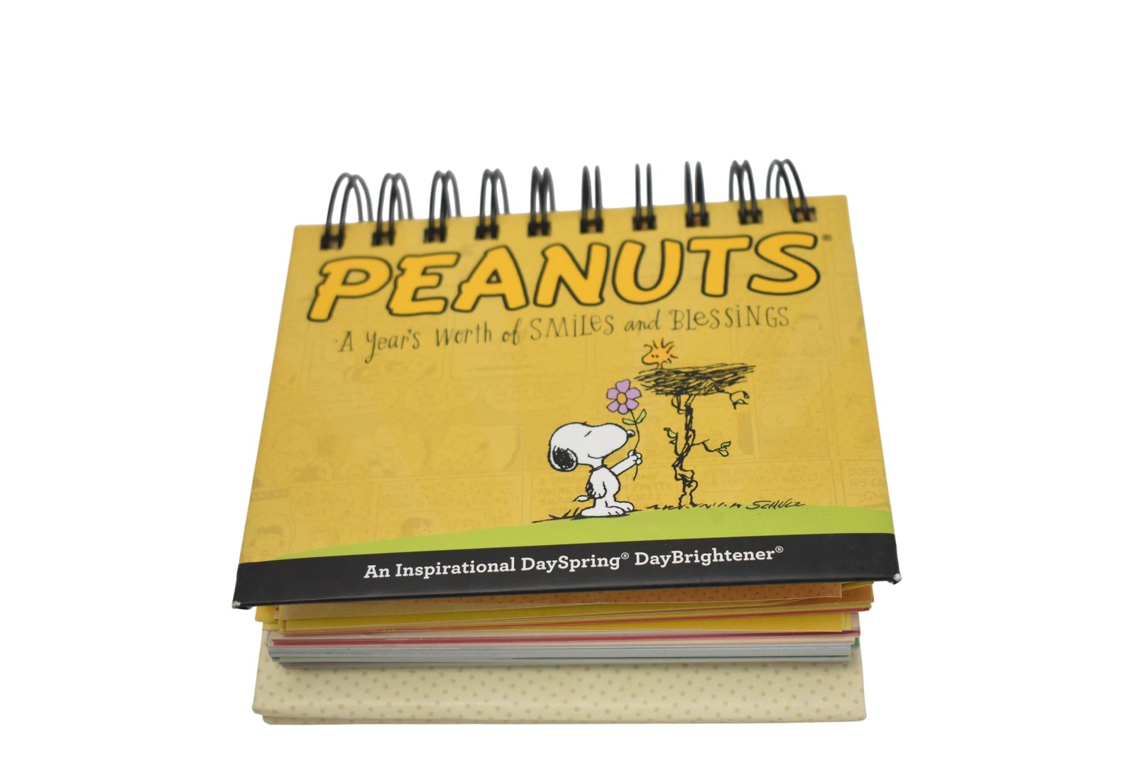 DaySpring Peanuts Snoopy Smiles Blessings Note Pad Comic Strips Fun & Curiosity