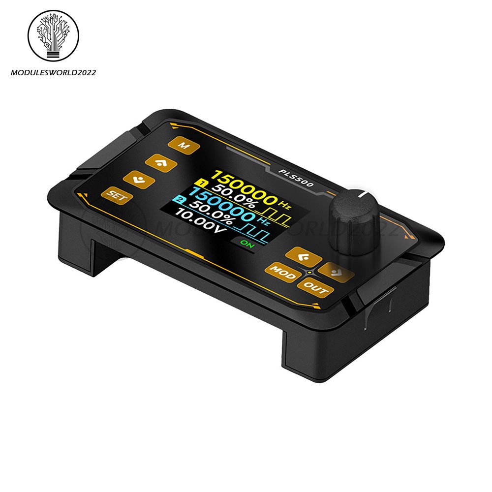 PLS500 Dual-Channel Pulse PWM Signal Generator Adjustable Programmable Dead zone