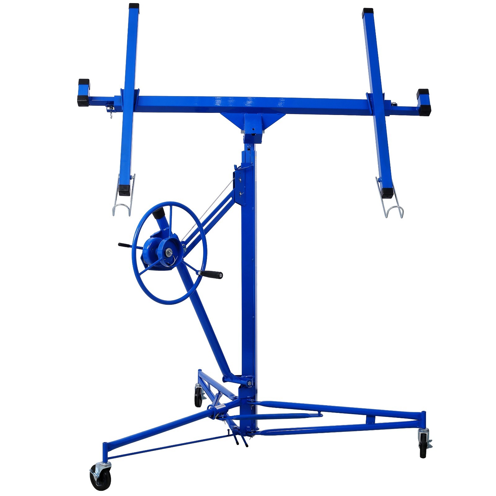 16ft Blue Drywall Panel Hoist Lift Jack Rolling Lifter