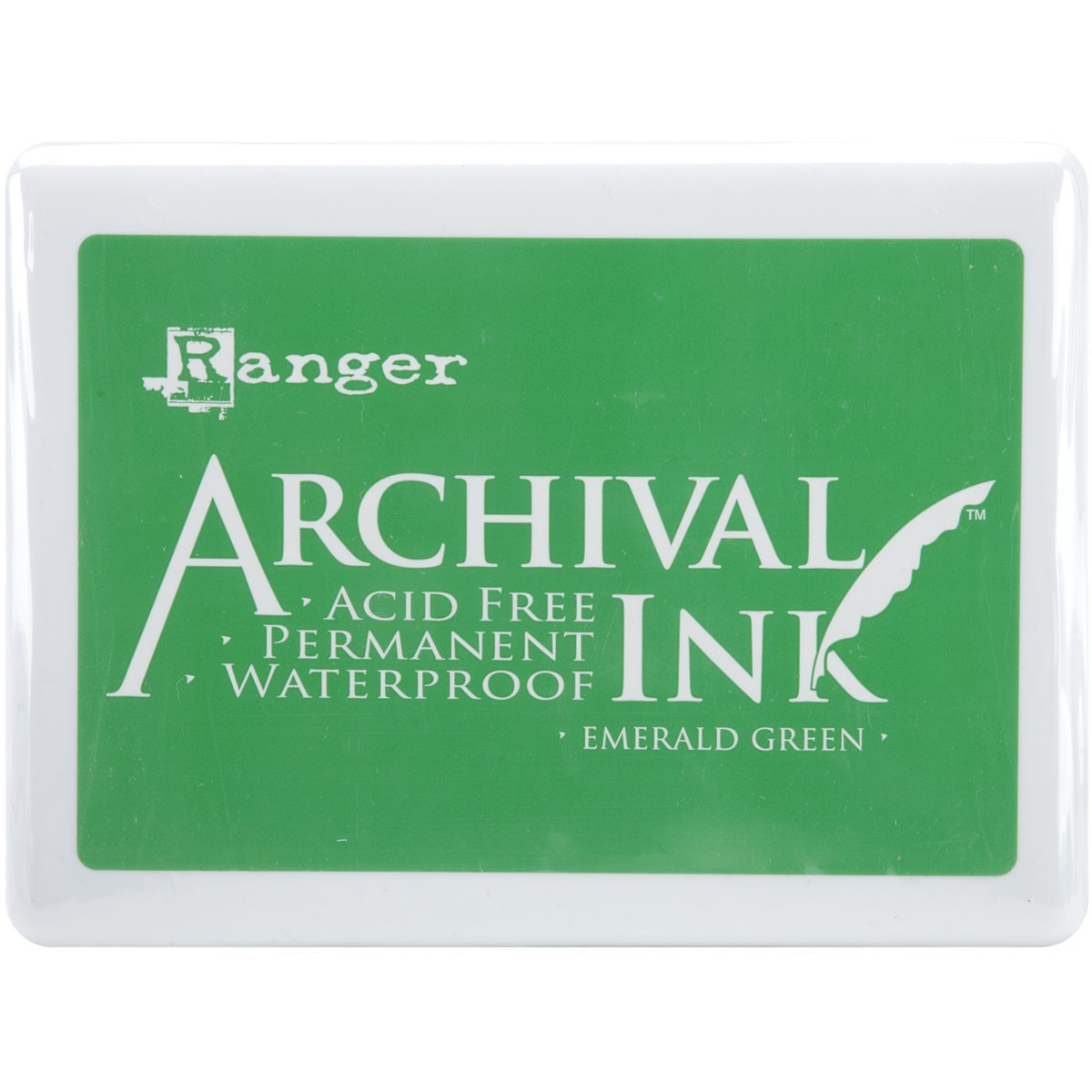 Ranger A3P-30515 Archival Ink Jumbo Ink Pad #3-Emerald Green