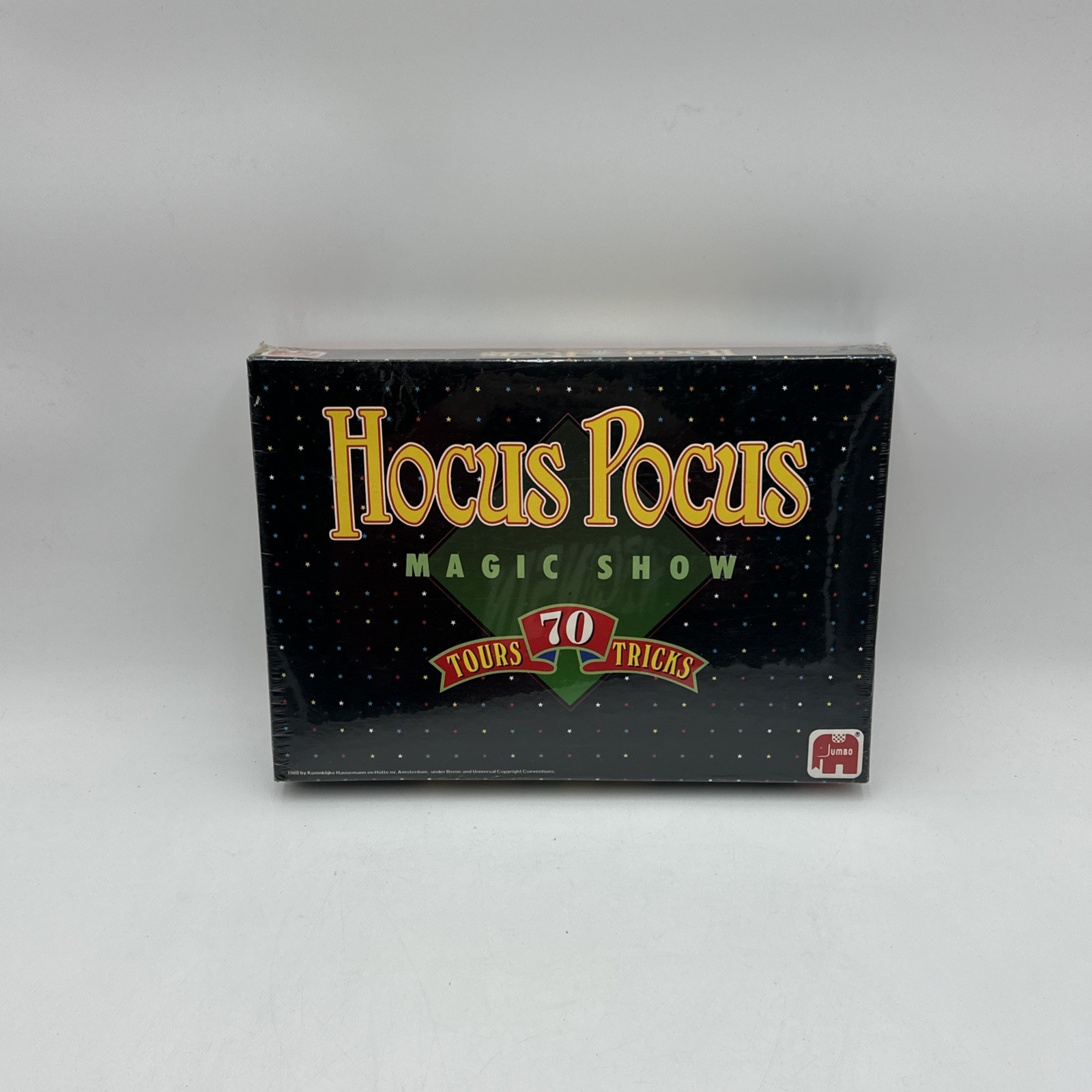 1988 Hocus Pocus Magic Show Set Jumbo 70 Tricks New In Sealed Box Vintage Toy