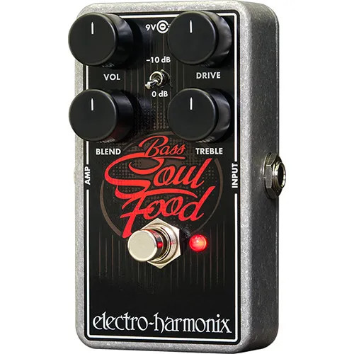 Electro-Harmonix Bass Soul Food Transparent Bass Overdrive Pedal