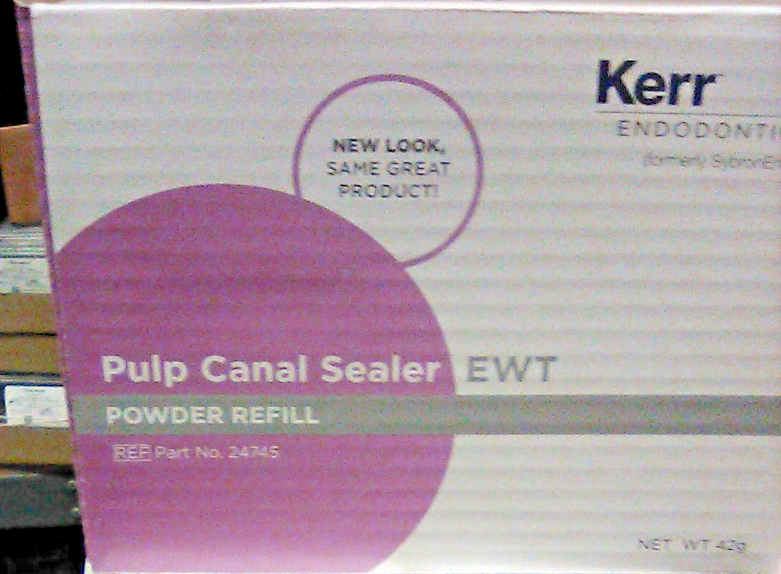 Pulp Canal Sealer EWT Powder Only, 4 - 10.5 Gm. Bottles. #24745