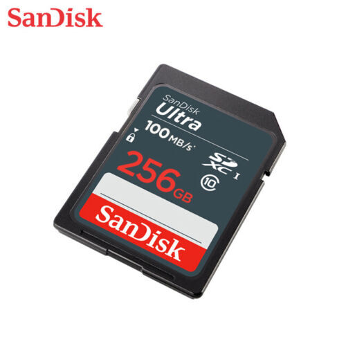 SanDisk Ultra 256GB SDXC Class 10 Memory Card 100Mbps SDSDUNR-256G-GN3IN Bulk