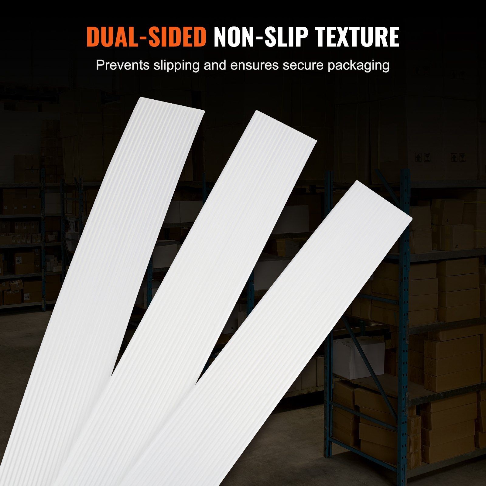 Durable Composite Woven Strapping 660ft 880lb Load Compact Storage Roll