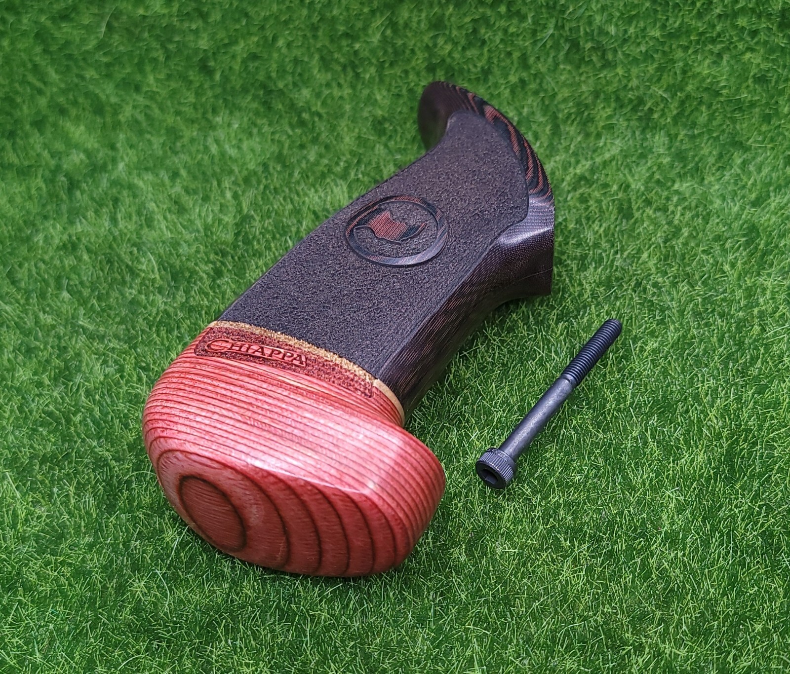 Chiappa Rhino Hogue Walnut Wood Micarta Grip w/ Rosewood Big Butt - 970.482