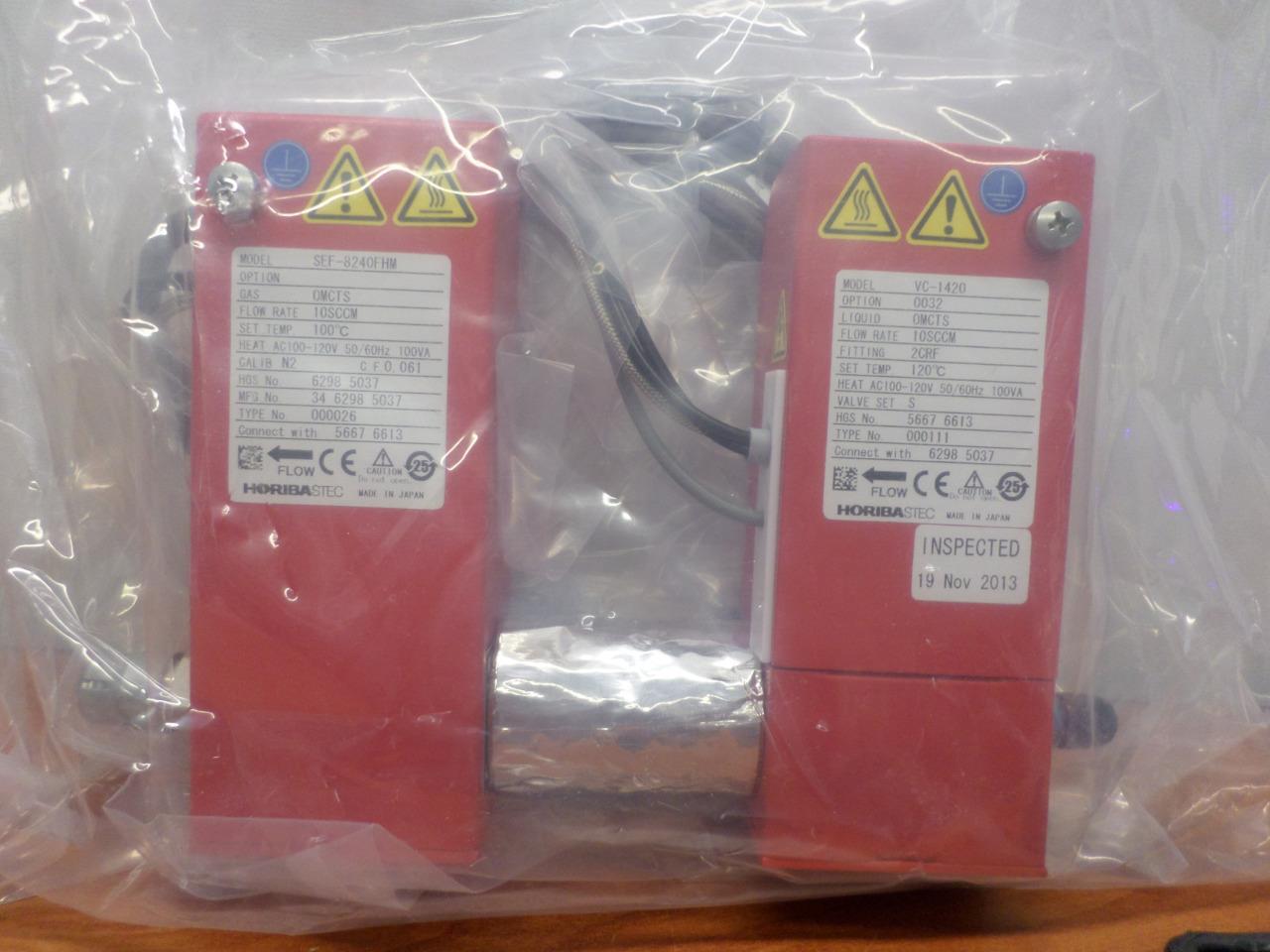 Horiba STEC SEF-8240FHL GAS OMCTS 10SCCM w/ VC-1420 option 0032 Liquid OMCTS