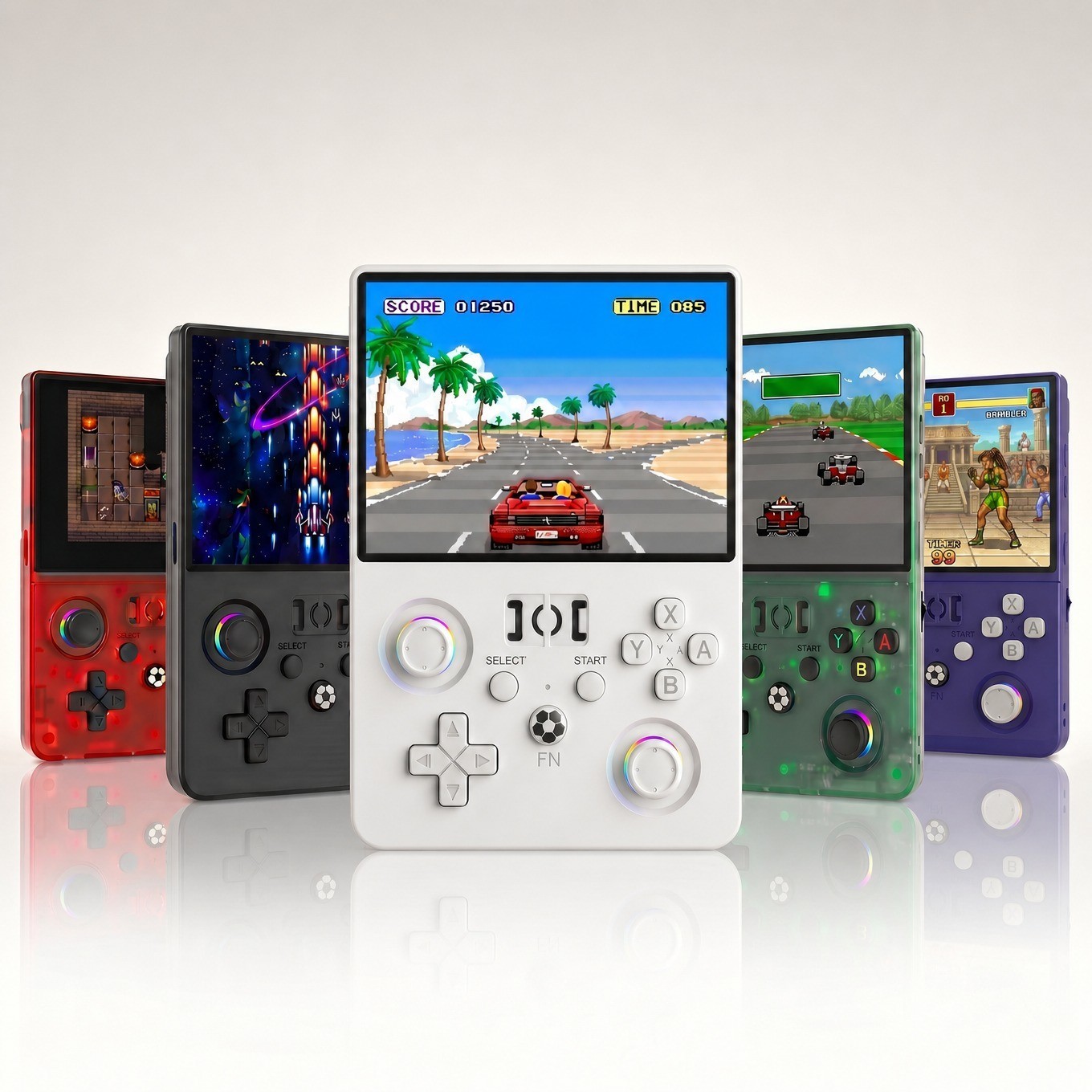R36 Max 2 128GB Retro Handheld Game Console 4.5" IPS WiFi Linux Portable Gaming
