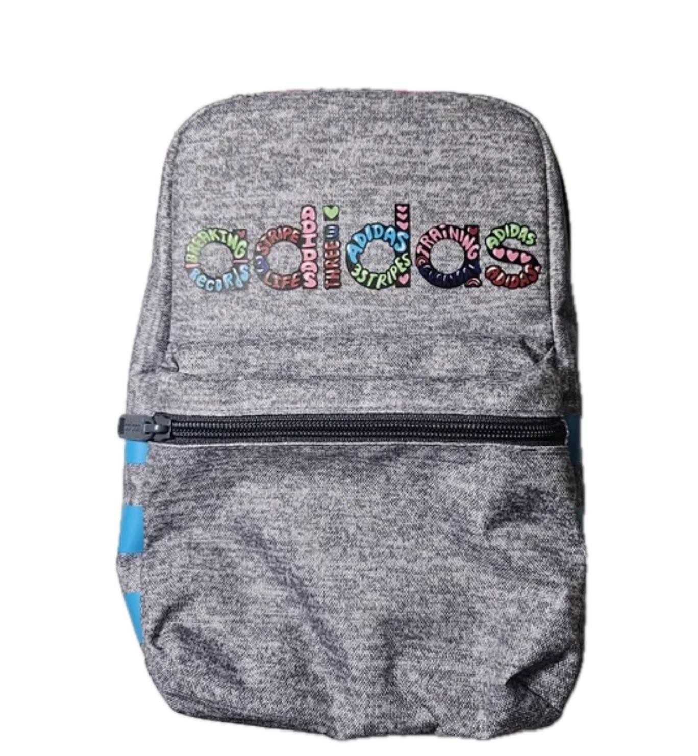 Adidas Kids Insulated Lunch Bag School Cooler New Recycled Material Backpack