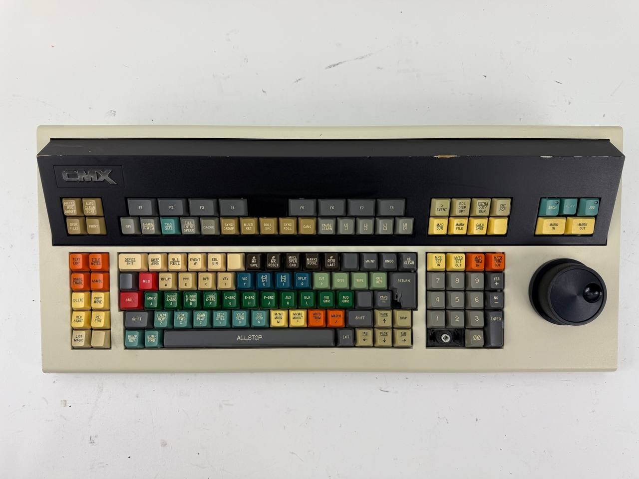 Vintage CMX Systems Keyboard OMNI 1000E Multi Colors Sound Editing System