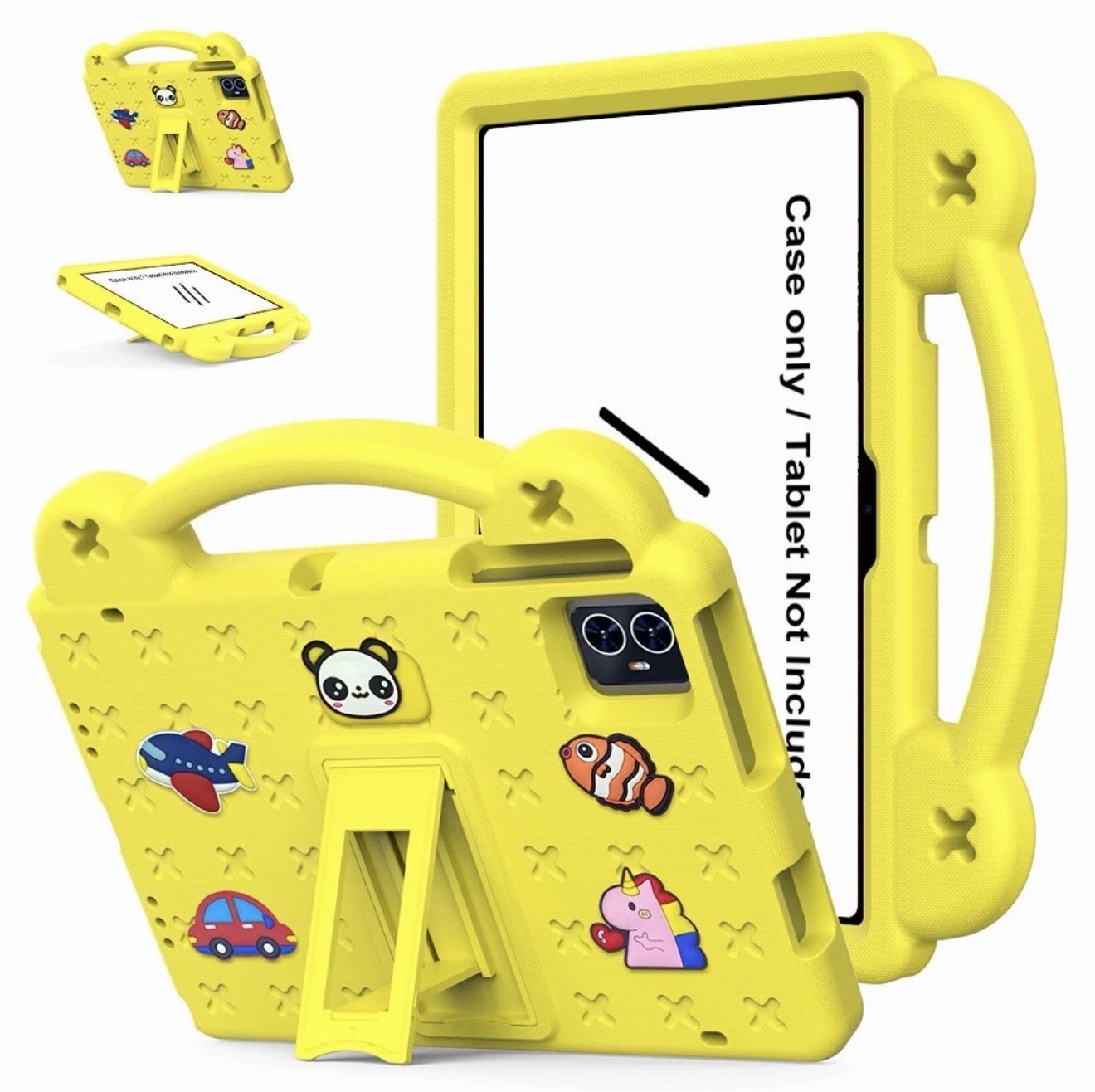 For T-Mobile Revvl Tab 2 10.1" 2025 Kids Shockproof Case Stand Handle Cover