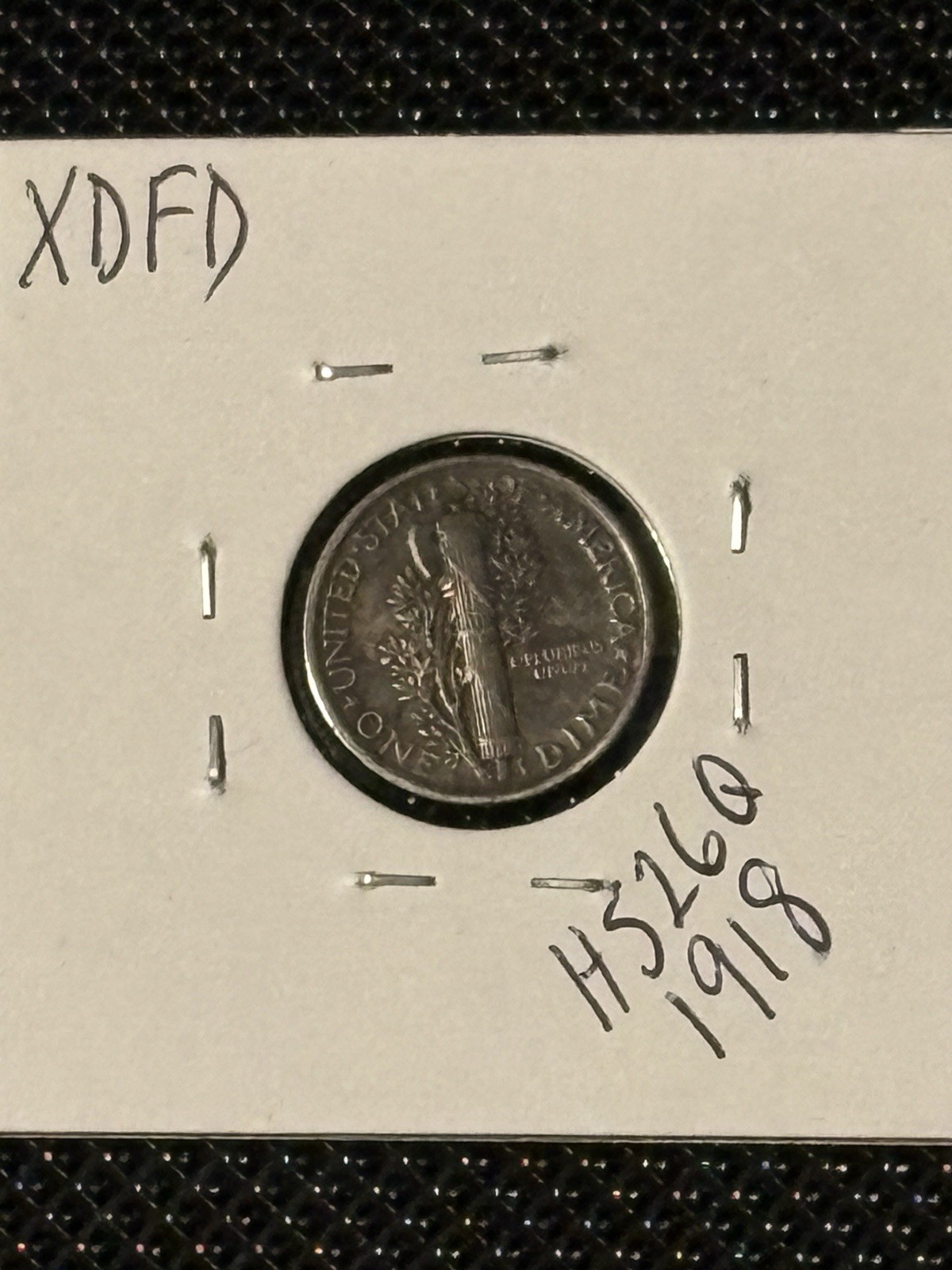 1918 Mercury Dime Higher Grade