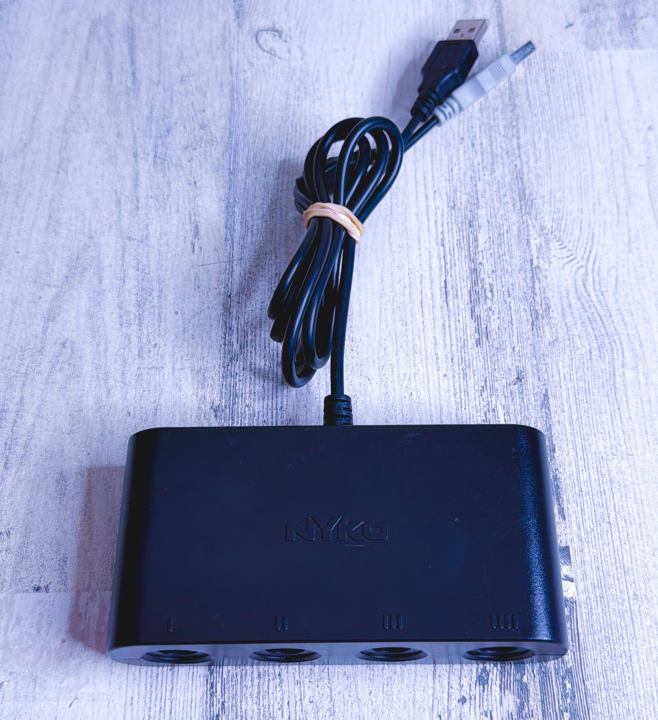 Nyko Retro Controller Hub Multi-Platform USB 4-Port Adapter Black