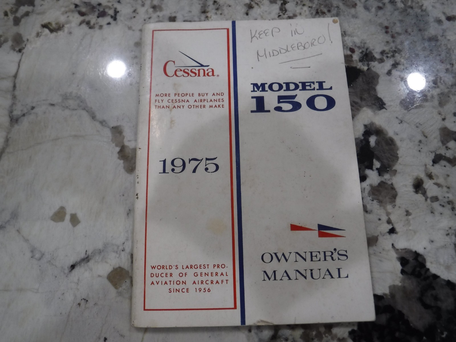 1975 Cessna 150 Owner's Manual