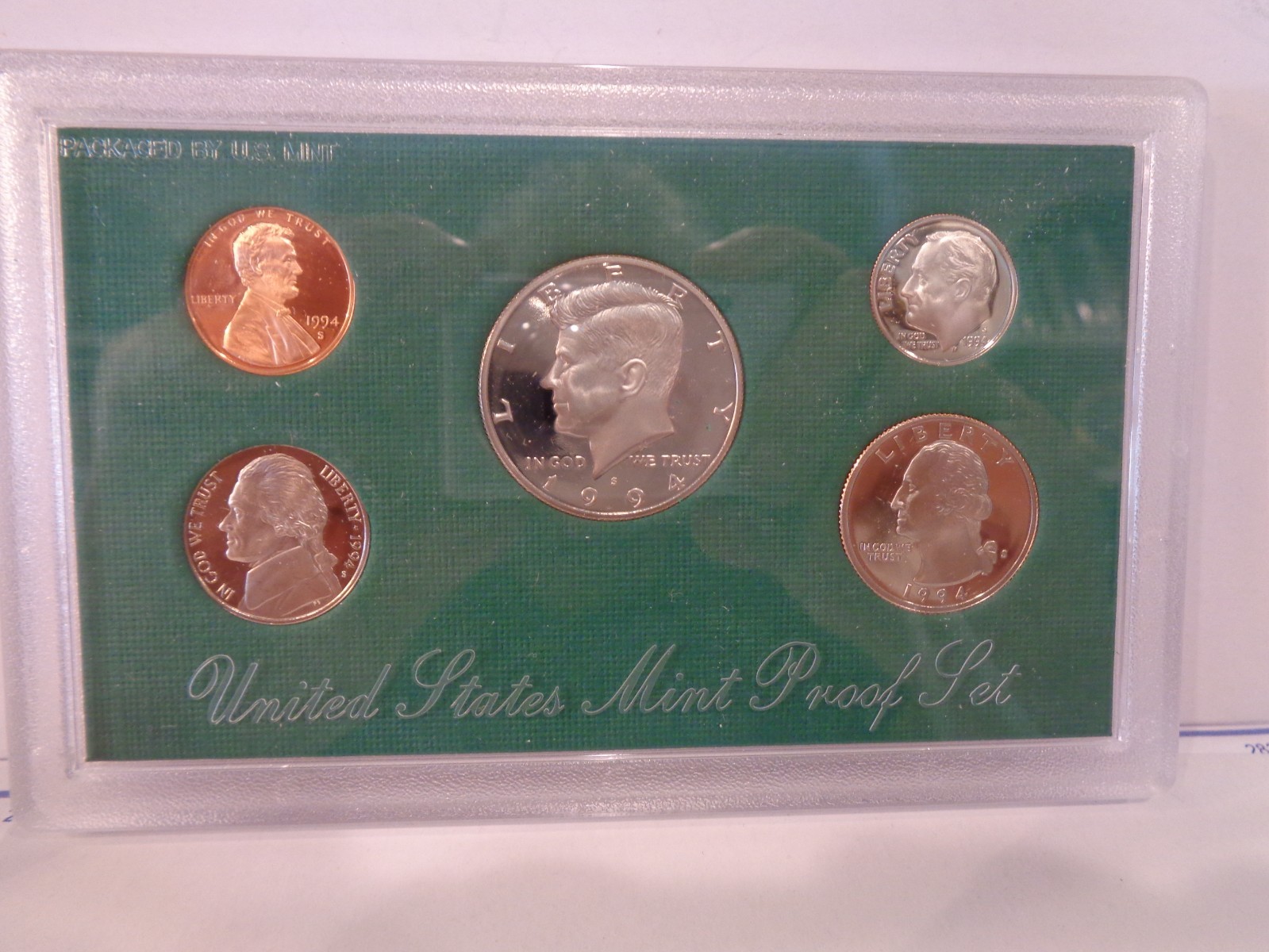 1994S Clad Proof Set U.S. Mint.  Original Government Shipping Box.