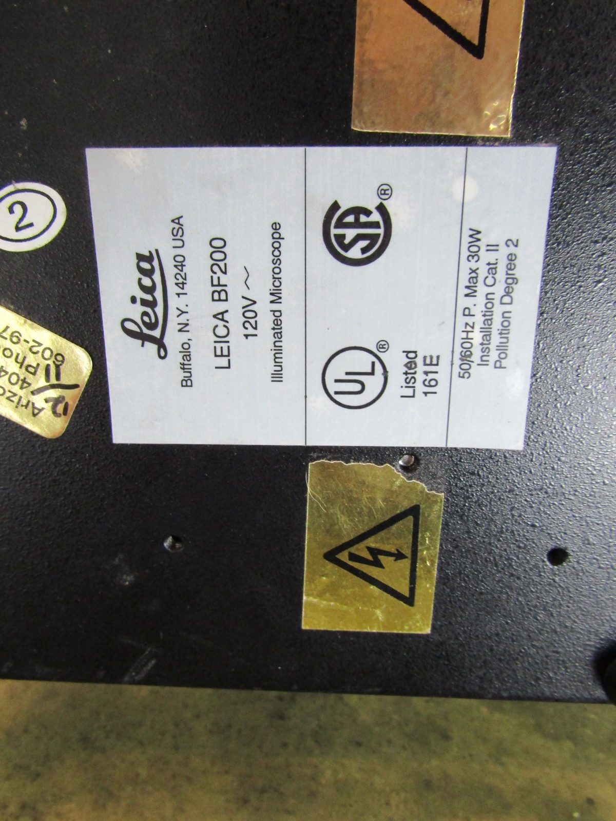 Genuine Leica BF 200 Monocular Compound Built in Illumination Lamp Microscope