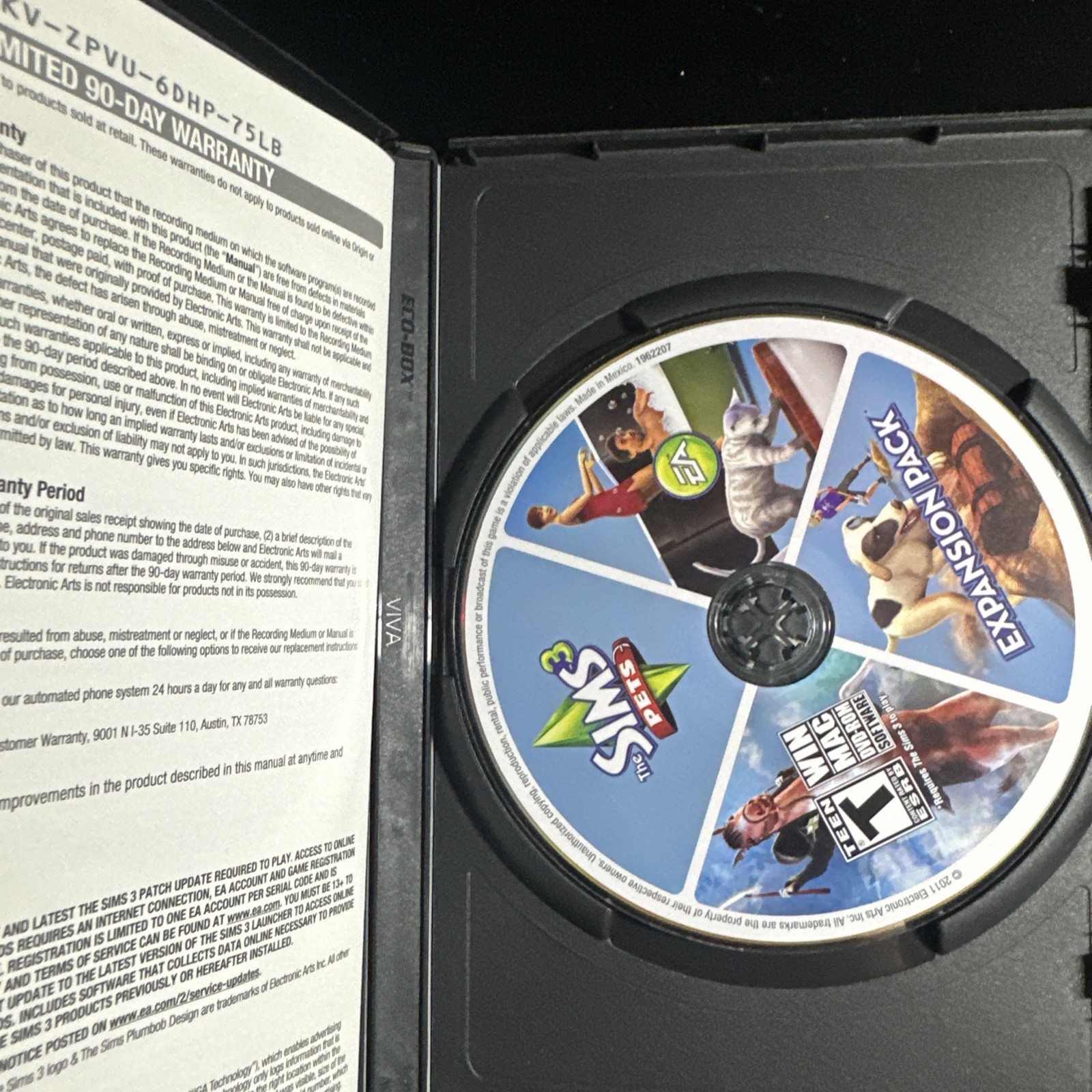 The Sims 3 + Pets Expansion Pack PC & Mac DVD-ROM