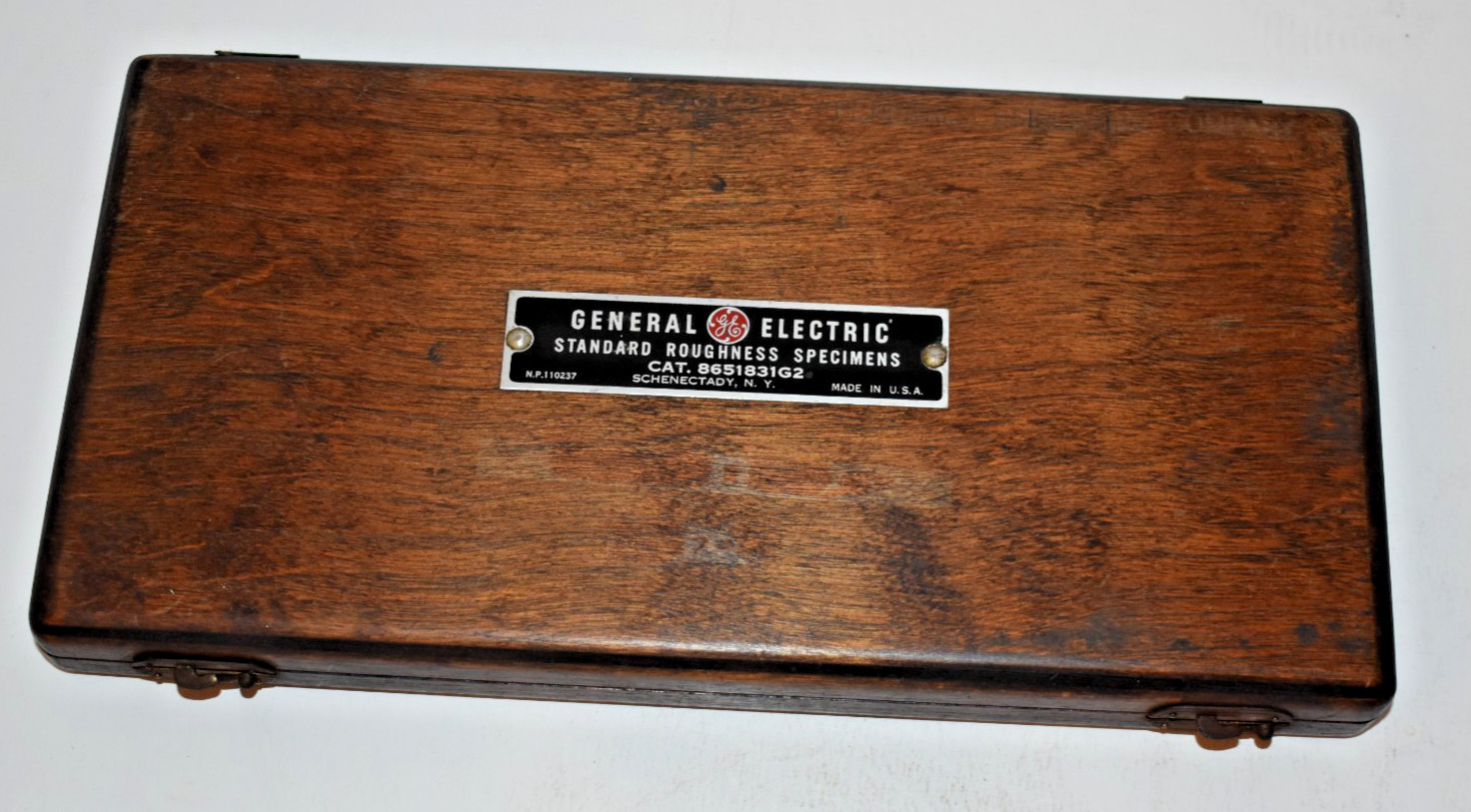 Vintage General Electric Standard Roughness Specimens #8651831G2