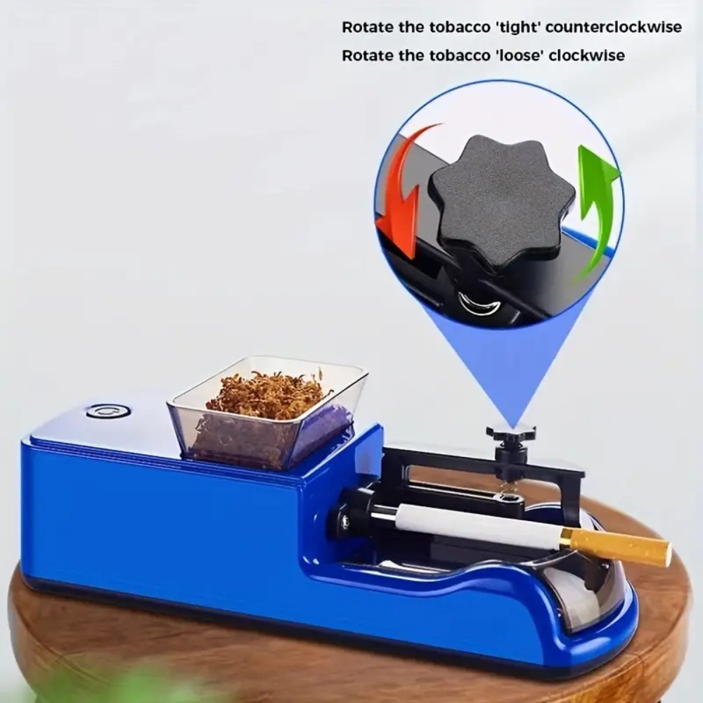 Electric Rapid Cigarette Rolling Machine Automatic Cone Loader Minin Portable