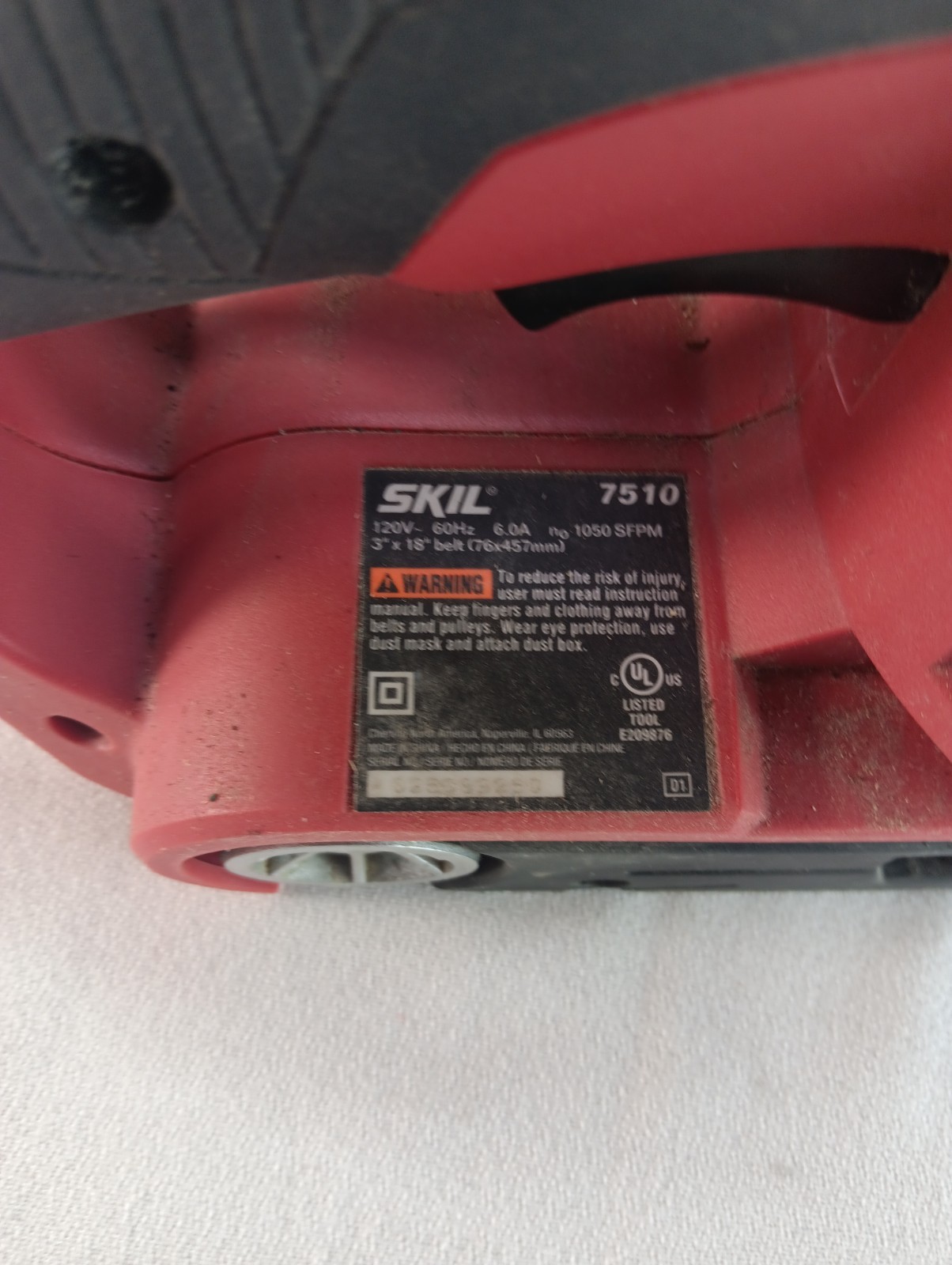 Skil 7510 Handheld Belt Sander