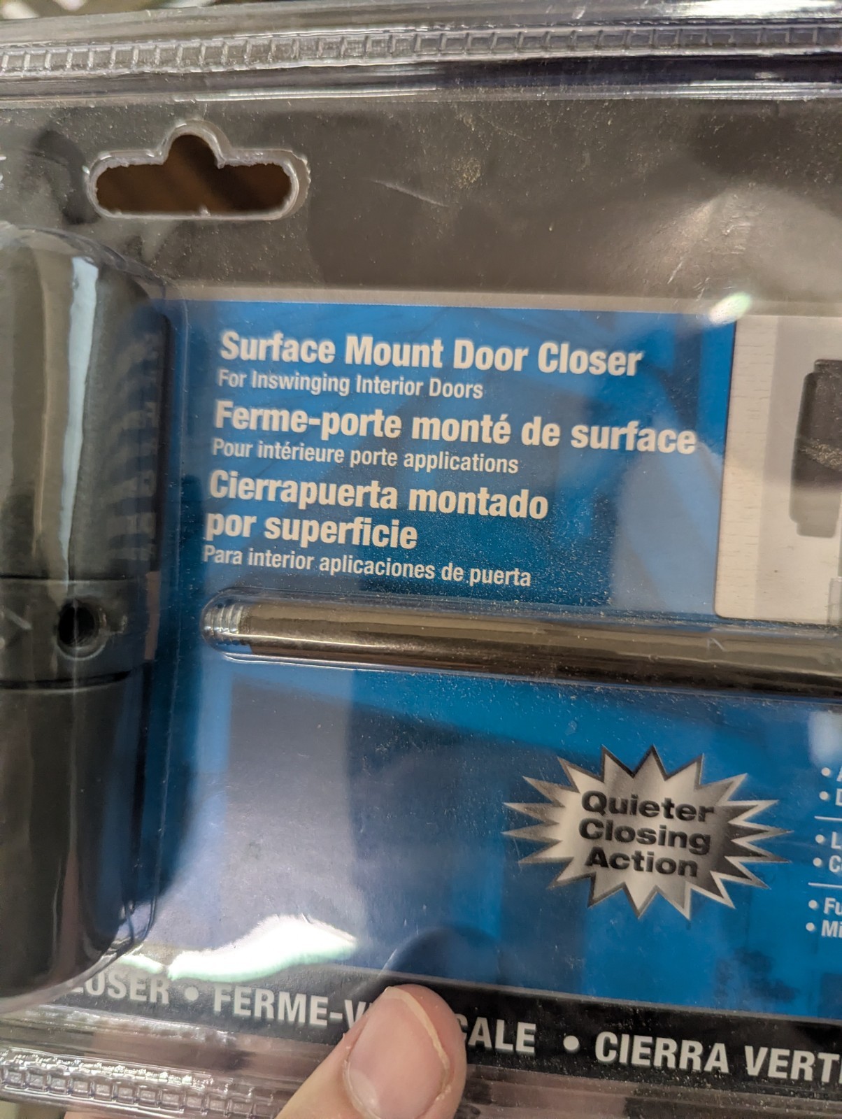 Wright Products Surface Mount Vertical Door Closer (VWC50BZ)