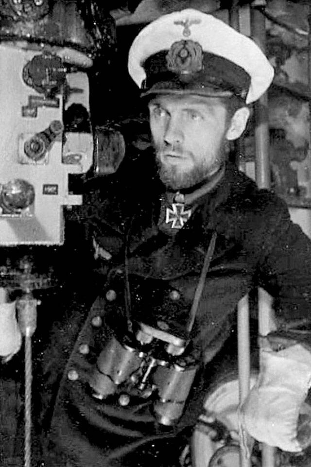 German WW II Photo  -   U - Boat Captain - Reinhard Hardegen