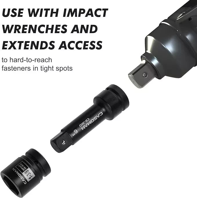 1inch Drive Impact Extension Bars Length 6" & 10" Impact Socket Extension Crmo