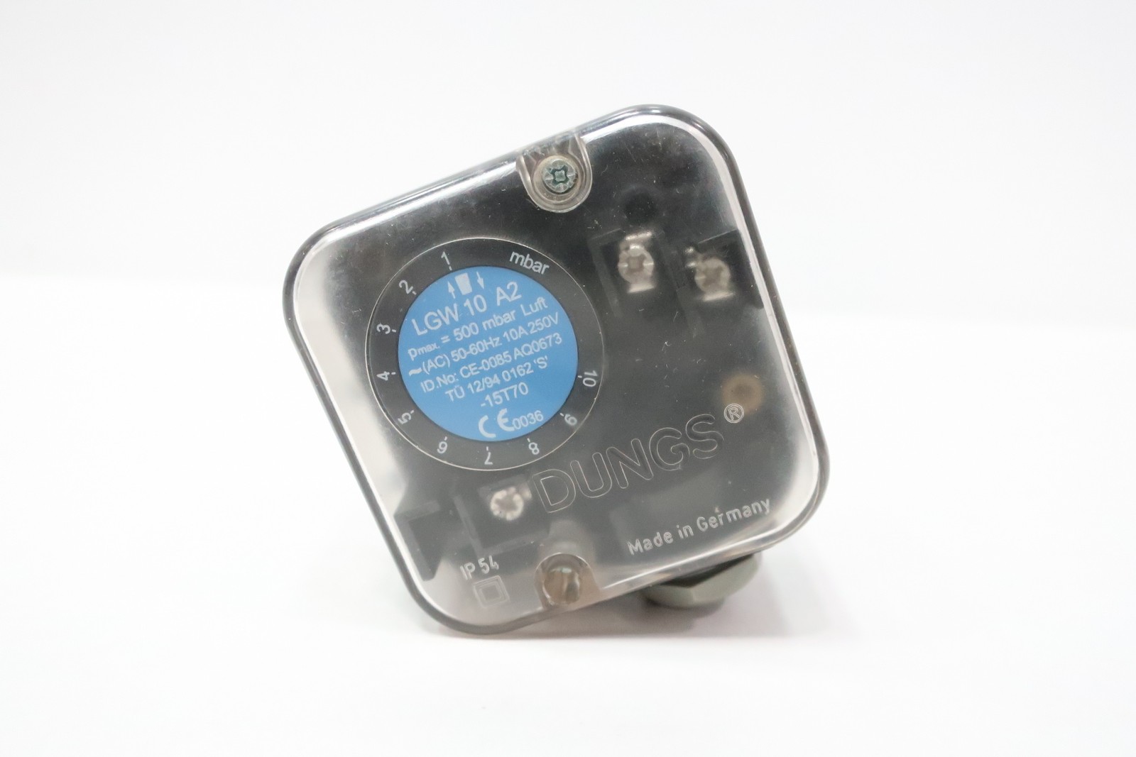 Dungs LGW10A2 Pressure Switch 250v-ac 500bar