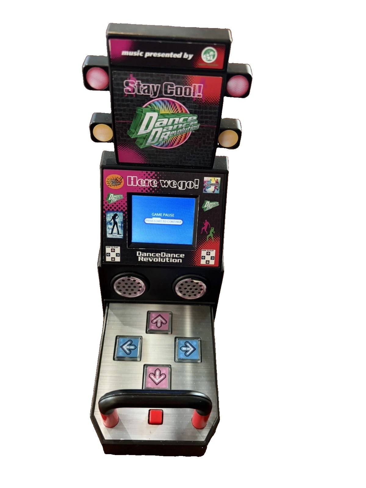 Konami Dance Dance Revolution DDR 2021 Super Impulse Boardwalk Arcade Mini Game