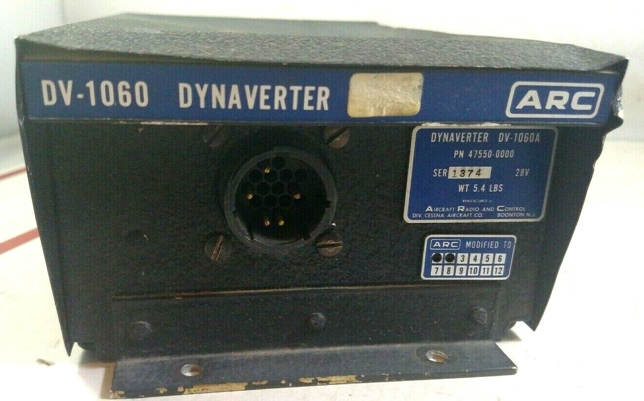 ARC Dynaverter Aerospace Aircraft Radio Control Aviation DV-1060 47550-0000