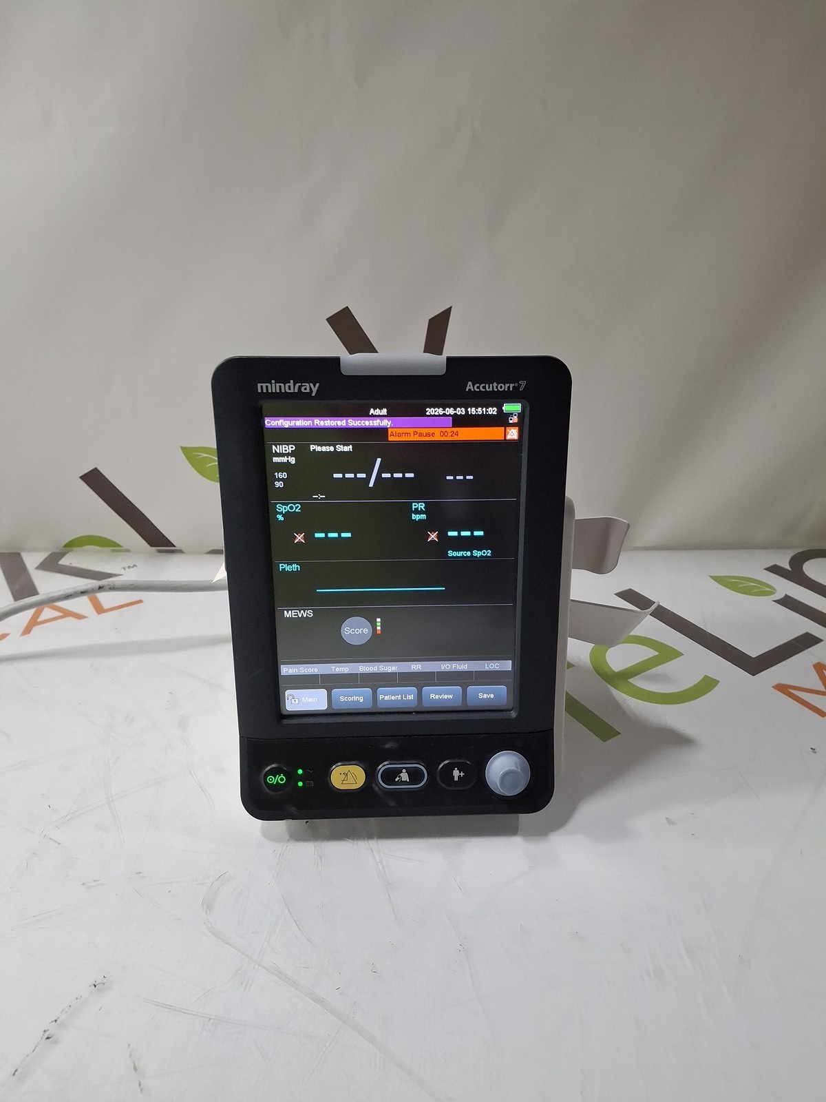 Mindray Accutorr 7 Vital Signs Monitor