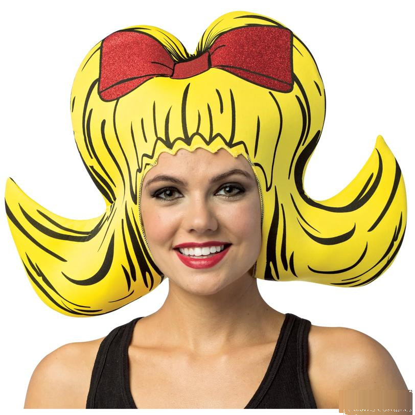 Bouffant Yellow Foam Hat