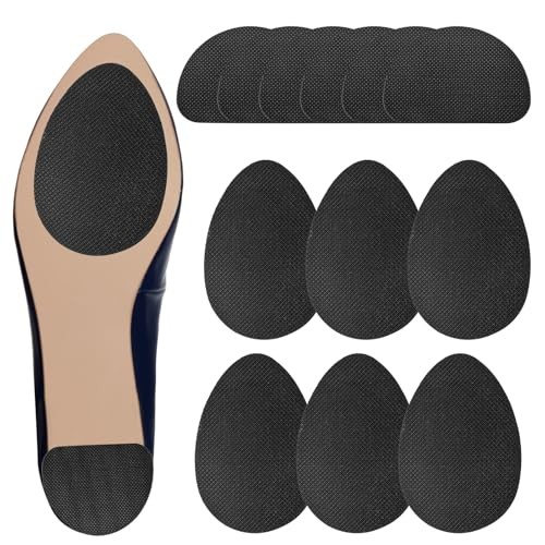 TIESOME 12 PCS Non-Slip Shoes Pads Sole Protectors Adhesive, Premium Self
