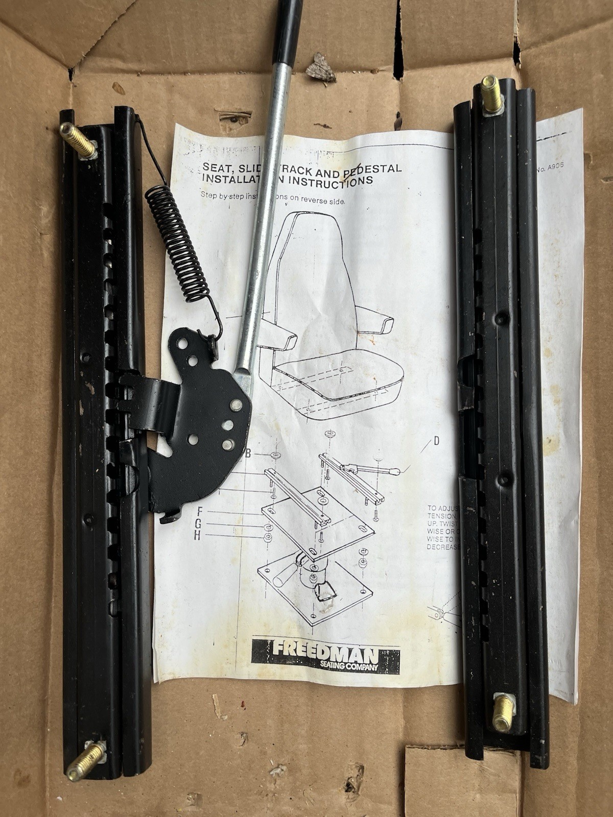 ADS Seat Slide Kit Friedman Seating 817806