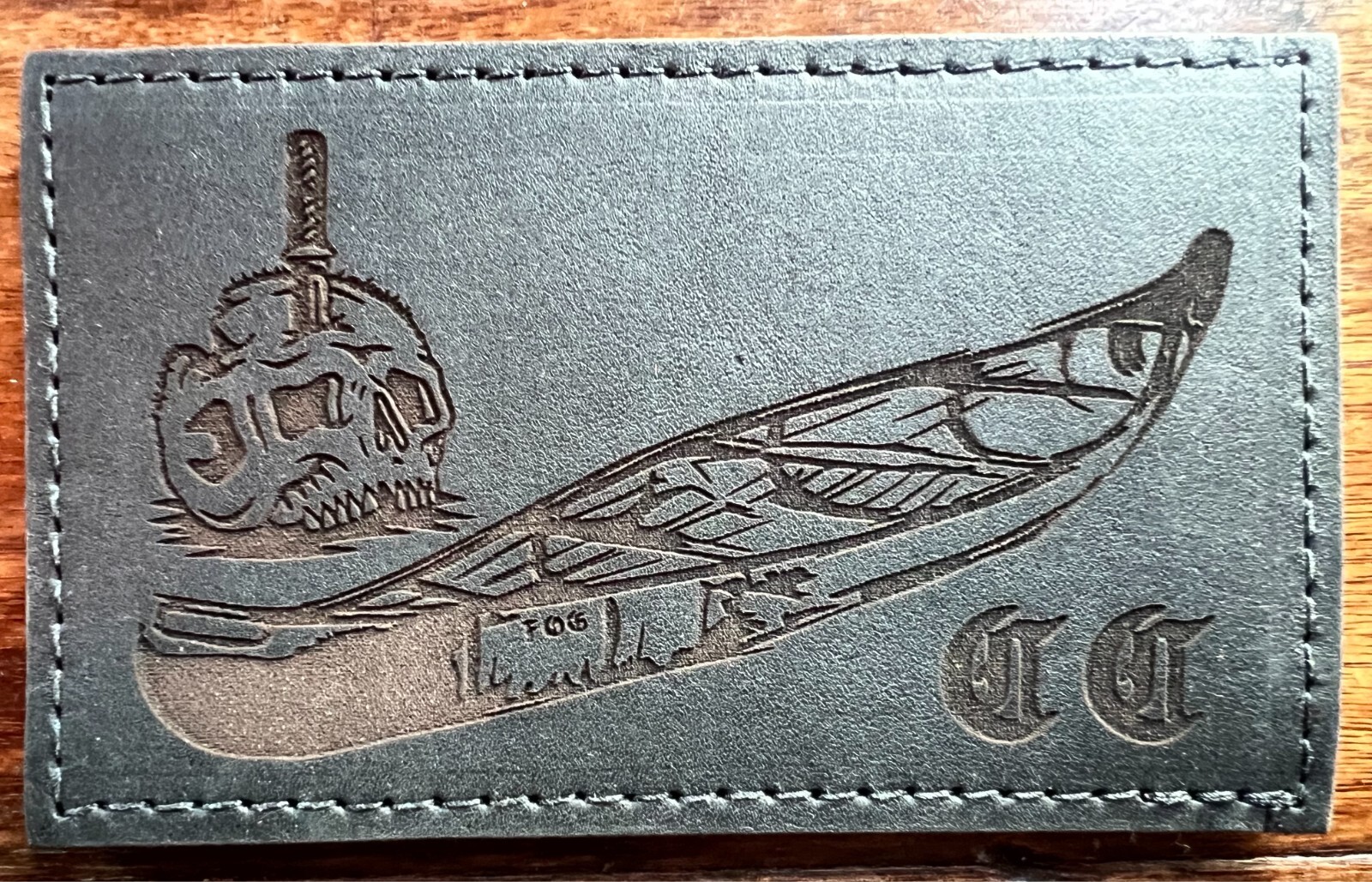 FOG x Bald Bros "Canoe Club" Black XL Variant Patch